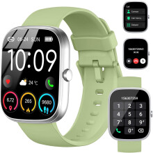 Smart Watch for Men Women(Answer/Make Calls), 1.91" HD Touch Screen Fitness Watch with Heart Rate/Sleep Monitor/Pedometer, 110+ Sport Activity Tracke