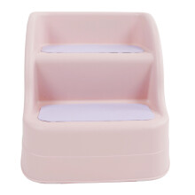 Kinder Fußhocker 2 Stufen klappbar Lila Rosa