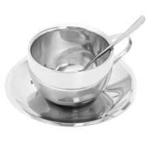 Juego de tazas de café 2026 para uso doméstico, 1 juego con cuchara.