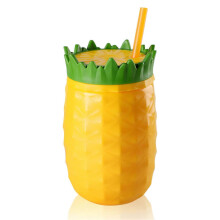 Vaso de plástico de doble capa con pajita, aislamiento térmico y a prueba de fugas, modelo 2026, ideal para el verano (300 ml-500 ml).