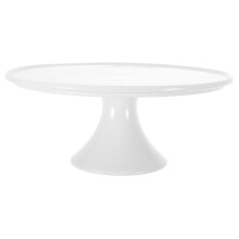 2026 White Ceramic Dessert Plate Cake Tray, 22.5cm, 1 Piece Storage Display, Parties Celebrations