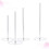 2026 Acrylic Donut Shelf for Doughnut Storage 4Pcs Clear Donut Holders Set 5