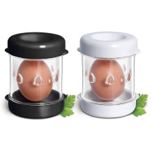 2026 Pelador de huevos manual de 2 piezas Herramienta para pelar huevos duros Elimina la cáscara de los huevos de forma fácil y rápida
