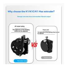 2X for K1 K1C Extruder Without Motor Extrusion Mechanism Kit for K1 K1 Max 3D Printer Part