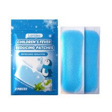 (2pieces) LANISKA children's forehead cold compress patch, baby and child physical cooling cold compress patch, cooling gel sheet 2 pieces