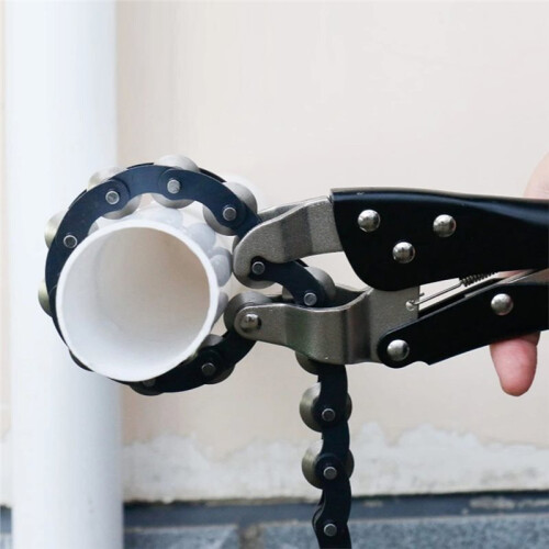 Locking Pliers Chain Pipe Cutter Cuts  to 80mm Diameter Pipe Heavy Duty Hand Tools