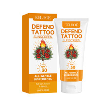(60G) EELHOE Tattoo Care Protective Cream Gentle Cleansing Natural Moisturizing Body Skin Daily Protective Cream