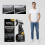 (120ml) RAYHONG Car Interior Gloss Protectant Plastic Leather Dashboard Surface Material Gloss Care Agent 2