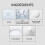 (120ml) RAYHONG Car Interior Gloss Protectant Plastic Leather Dashboard Surface Material Gloss Care Agent 7