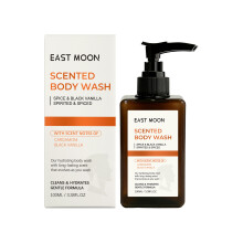 (100ml) East Moon Men's Fragrance Shower Gel Refreshing, Gentle Cleansing Body Skin Moisturizing Smooth Skin Care