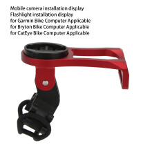 Fahrradhalterung GPS, rot, Lenker