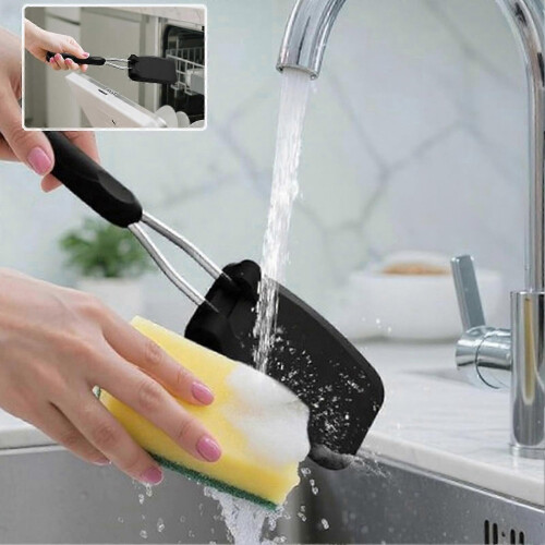 Adjustable Angle Silicone Scraper – Heat Resistant & Dishwasher Safe – for Eggs & Pancakes 2