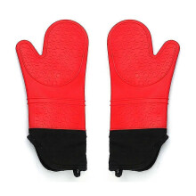 Oven Mitts, Heat Baking Gloves Quilted Liner, Flexible Grip Food Grade Oven Mitts Kitchen Bak,5