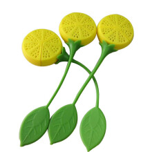 Silicone Tea Infuser Lemon Tea Filter for Home Use Multi Color Design