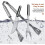 Ensemble de 18 ustensiles pour barbecue, comprenant : spatule, brosse 3