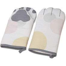 Paw Oven Mitts - Cute Animal Oven Mitts Ance -Set Of(1 P)