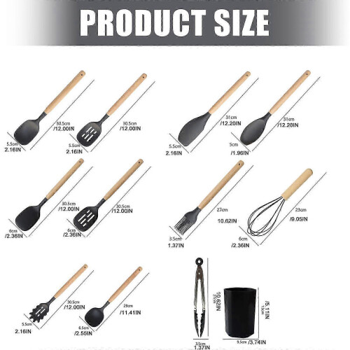 Silicone Spatula Feature Ergonomic Designs Fatigue Reduction Scratch Resistant Finishes Cooking Blue 2