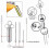 Flavor Syringe, 60ML Meat Syringe(Silver) 2