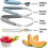 Stainless Steel Melon Spoon, Fruit Carving Knife, Fruit Peeler Reuse Tools, Fruit Knives Kitchen 5