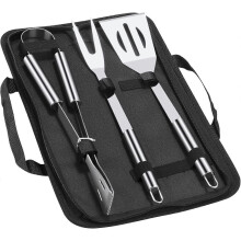 BBQ Tools, 3 Pieces BBQ Accessories Grill Kit