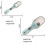 Measuring Spoon 2 Piece Set Measuring Spoon Spoon Kitchen Tool Plastic Scale Spoon Spoon Set PXCL 2