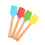 4Pcs Silicone Baking Tools with Wooden Handles, Non-stick for Baking 1