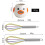 2pcs Ceramic Egg Separator Kitchen Gadget Separator Egg Yolk Protein Machine Washable 2