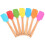 4Pcs Silicone Baking Tools with Wooden Handles, Non-stick for Baking 2