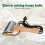 Electric Honey Extractor with Uncapping Knife and Fork Beekeeping Tools Set Wooden Handle 2