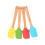 4Pcs Silicone Baking Tools with Wooden Handles, Non-stick for Baking 5