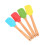 4Pcs Silicone Baking Tools with Wooden Handles, Non-stick for Baking 3