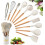 Silicone Kitchen Utensil Set, Kitchen Utensils 10 Pcs Cooking Utensils Set with Storage Bucket 1