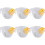 Transparent Scale Filter Measuring Cup Baking Mixing Bowl with Drain and Handle Bowl Plastic Transp 1