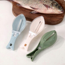 Fish Scale Cleaning Tool Easy Fish Scale Remover Ergonomic Cleaning Tool Family Kitchens Green