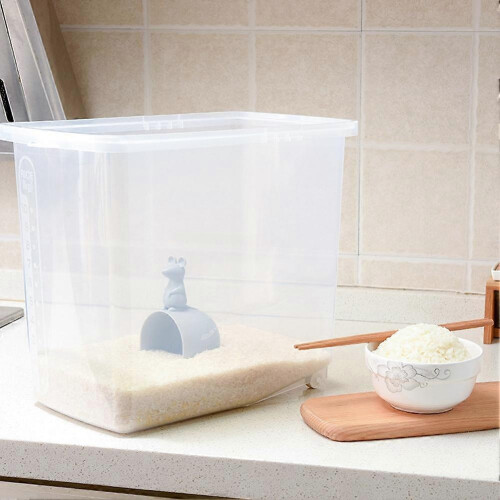 Simple and Rice Measuring Cup Spoon Rice Cup Mouse-Shaped Measuring Cup Home Kitchen Gadgets Gray 2
