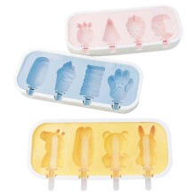 3* Ice cream molds for homemade Popsicle, ice cream, cartoon cheese stick models