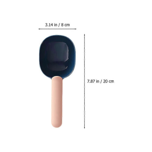 Measuring Spoons Practical Plastic Grain Scoop for Kitchen Use 4Pcs 1