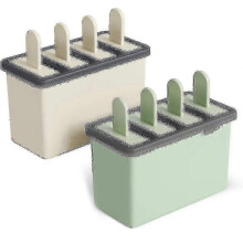 Silicone Ice Cream Molds, Reusable Popsicle Making Molds