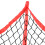 Tragbare Ballnetztasche Dreieck Training Rot 4