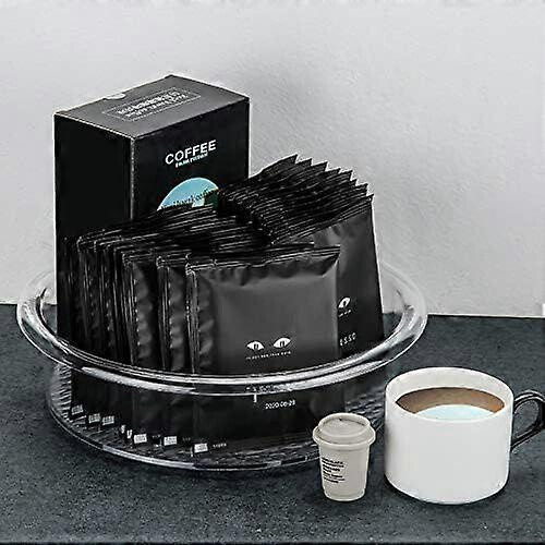 Rotating Storage Tray Turntable Organizer Container Holder for Kitchen Pantry Office Bathroom 1
