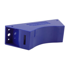 Gas Cylinder Holder Plastic Cylinder Wall Mounted Fixed Bracket Screw Safety Strap Blue Solid Normal