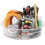 Rotating Storage Tray Turntable Organizer Container Holder for Kitchen Pantry Office Bathroom 3