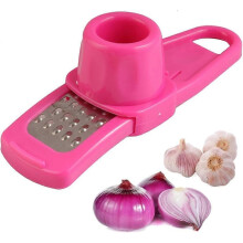 Presse-ail, Presse-pommes de terre et oignons, Presse-gingembre, Gadgets (Rose, lot de 2), 2024 Ping