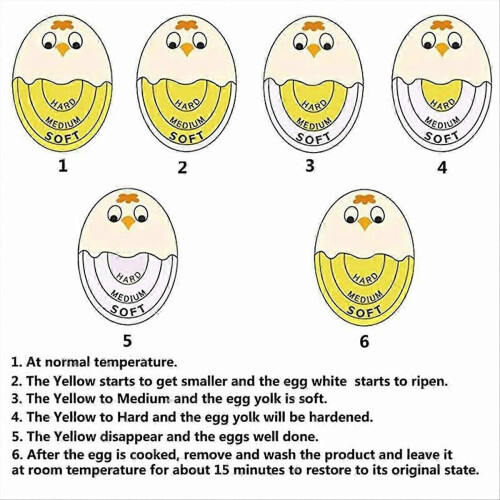 Innovative Egg Timer Know the Doneness Level At A Glance A 1