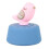 1pc Kitchen Timer Manual Cooking Timer Cartoon Mechanical Wind Up Timer Alarm Clock Pink 1