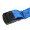 Gas Cylinder Holder Plastic Cylinder Wall Mounted Fixed Bracket Screw Safety Strap Blue Solid Normal 4