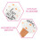 Silicone Baking Spatula Set 4Pcs Valentine Cake Spatula for Kitchen Tasks 4