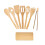 Eight Piece Set Cooking Spatulas Spoons Non Stick Pot Spatulas Kitchen Tools Long Handle EEE 2025 1