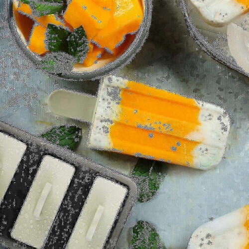 Silicone Ice Cream Molds, Reusable Popsicle Making Molds 2
