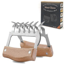 Meat Claws, Pulled Pork Shredders, Lift & Grip & Pull & Shred Barbecue Forks, Lockable